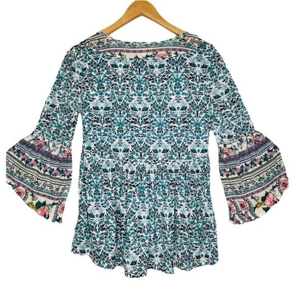 Style & Co Blouse Size XS Floral Women - Picture 2 of 9